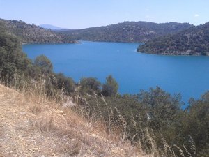 Le lac d'Esparon de Verdon 57km
